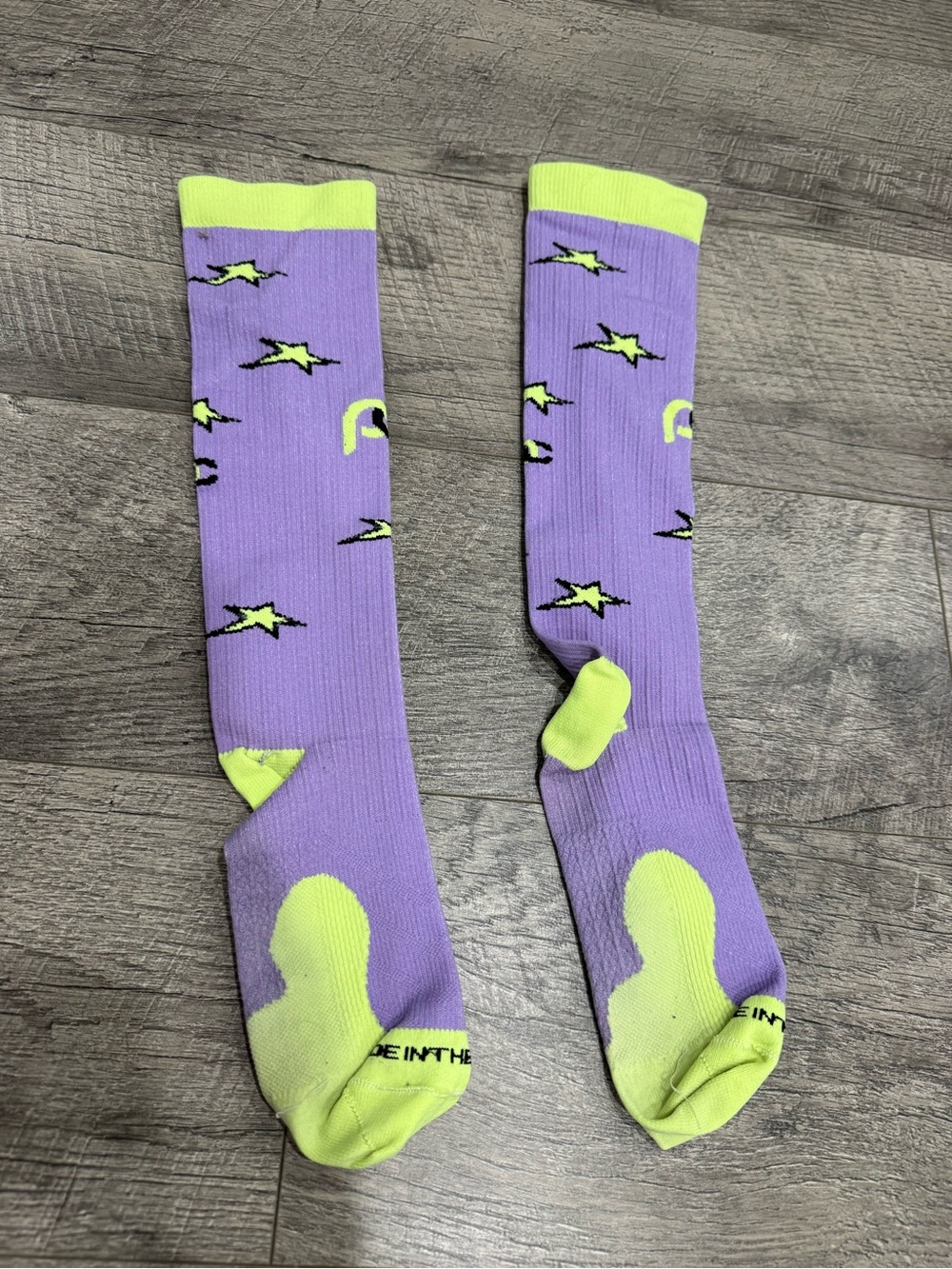 Purple star pro compression socks
